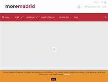 Tablet Screenshot of moremadrid.com